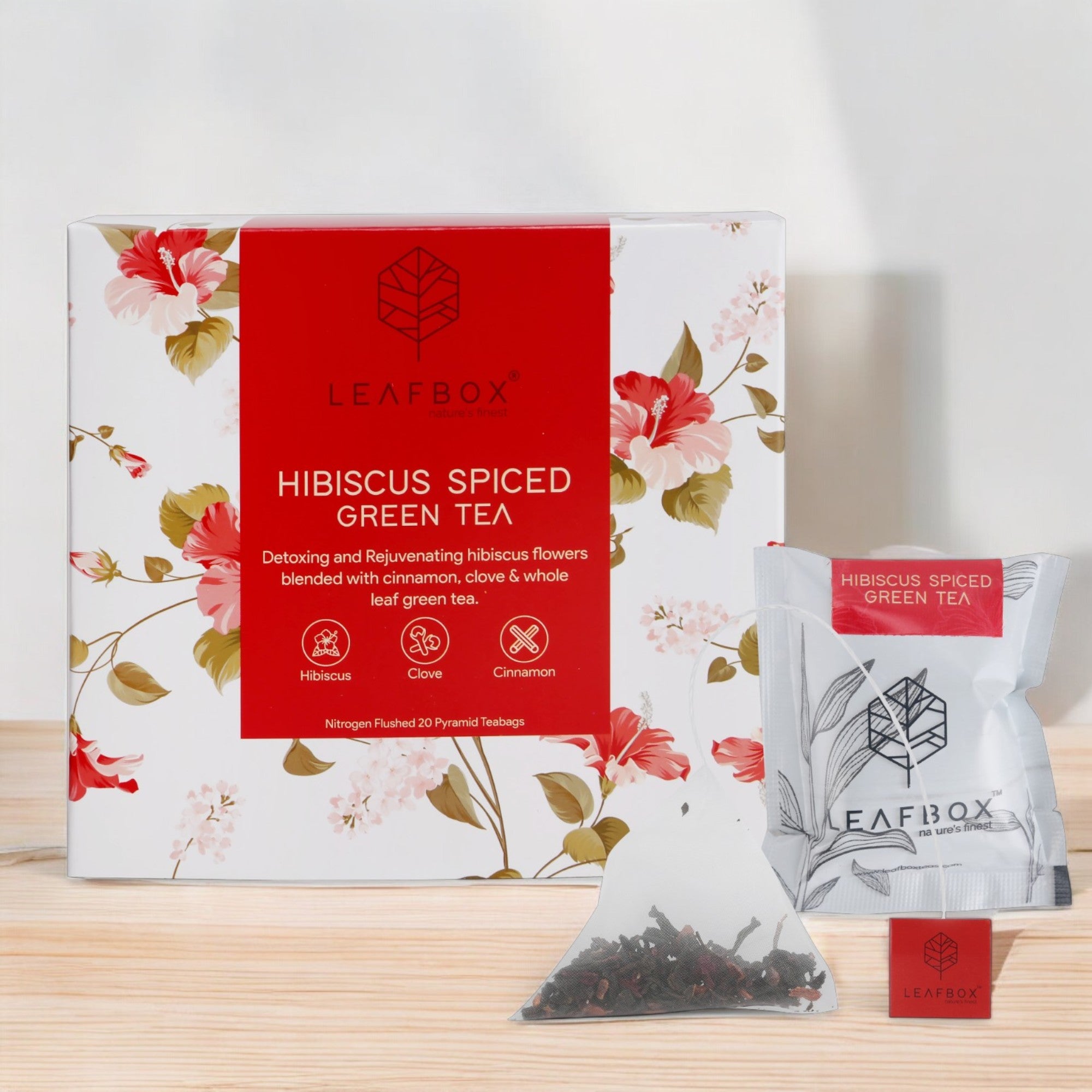 Hibiscus Spices Green Tea