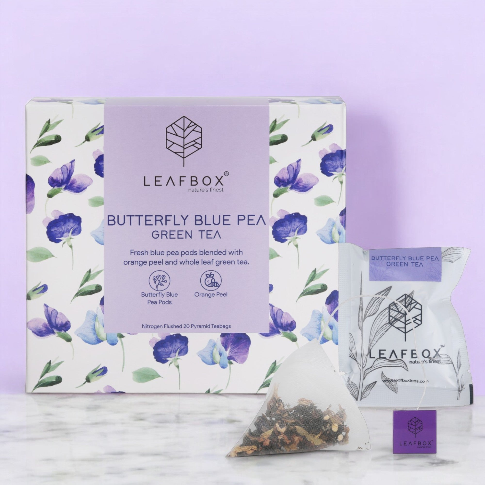 Butterfly Blue Pea Green Tea