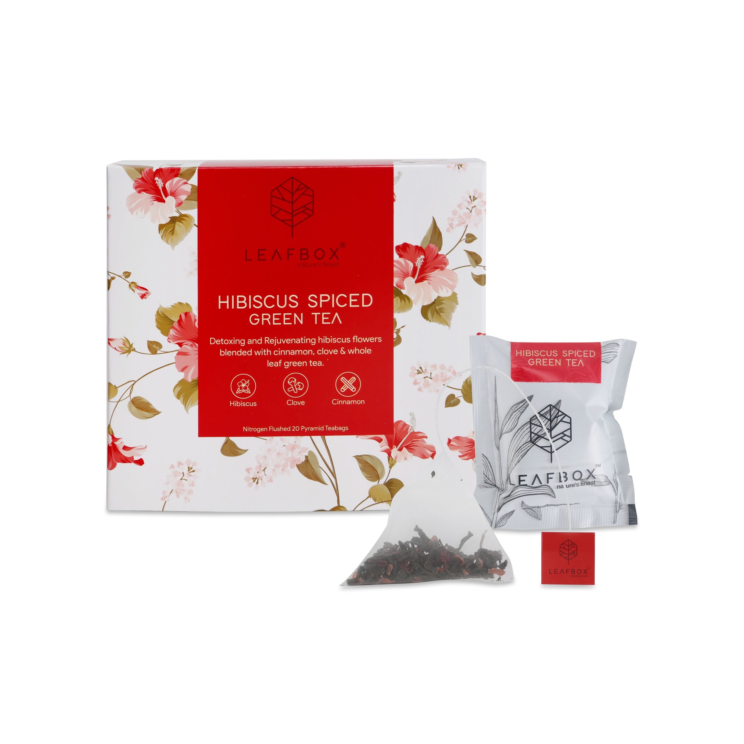 Hibiscus Spices Green Tea