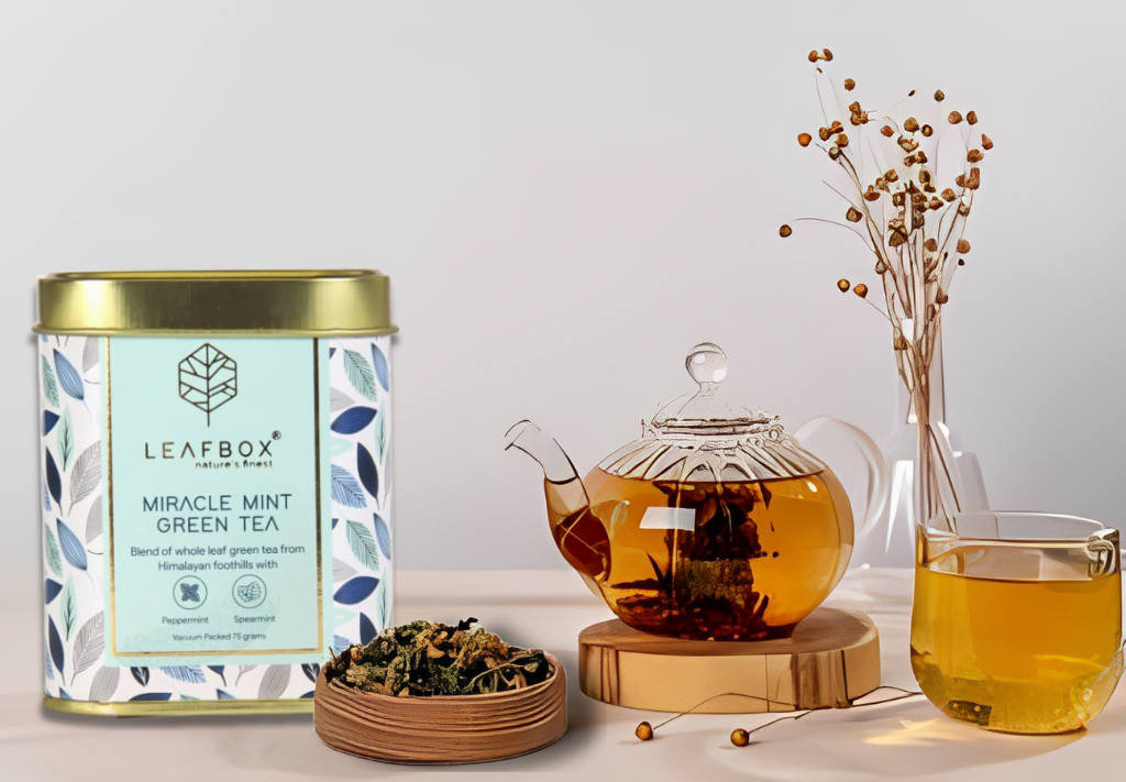 Experience An Authentic And Premium Taste Of Mint Green Tea