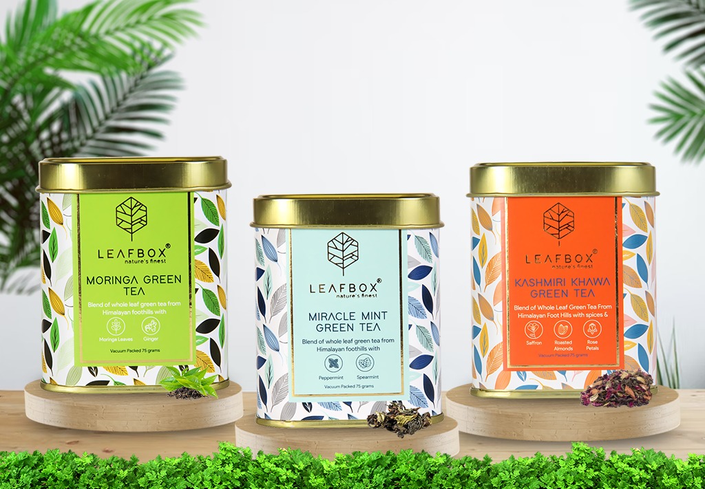 Unbox Leafbox Premium Green Tea Combo Pack
